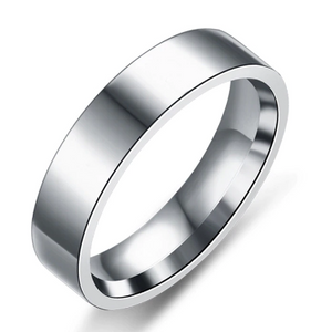 Polished Stainless Steel Ring CLASSIC