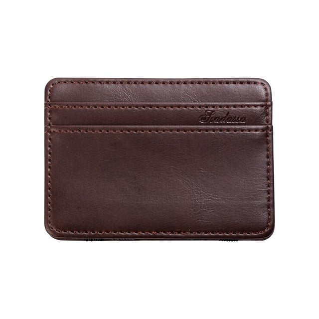 Leather Magic Wallet- Fashion