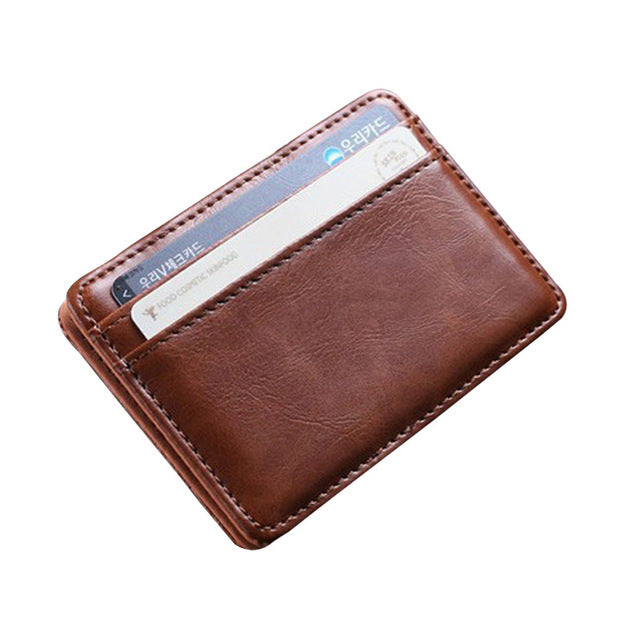 Leather Magic Wallet- Fashion